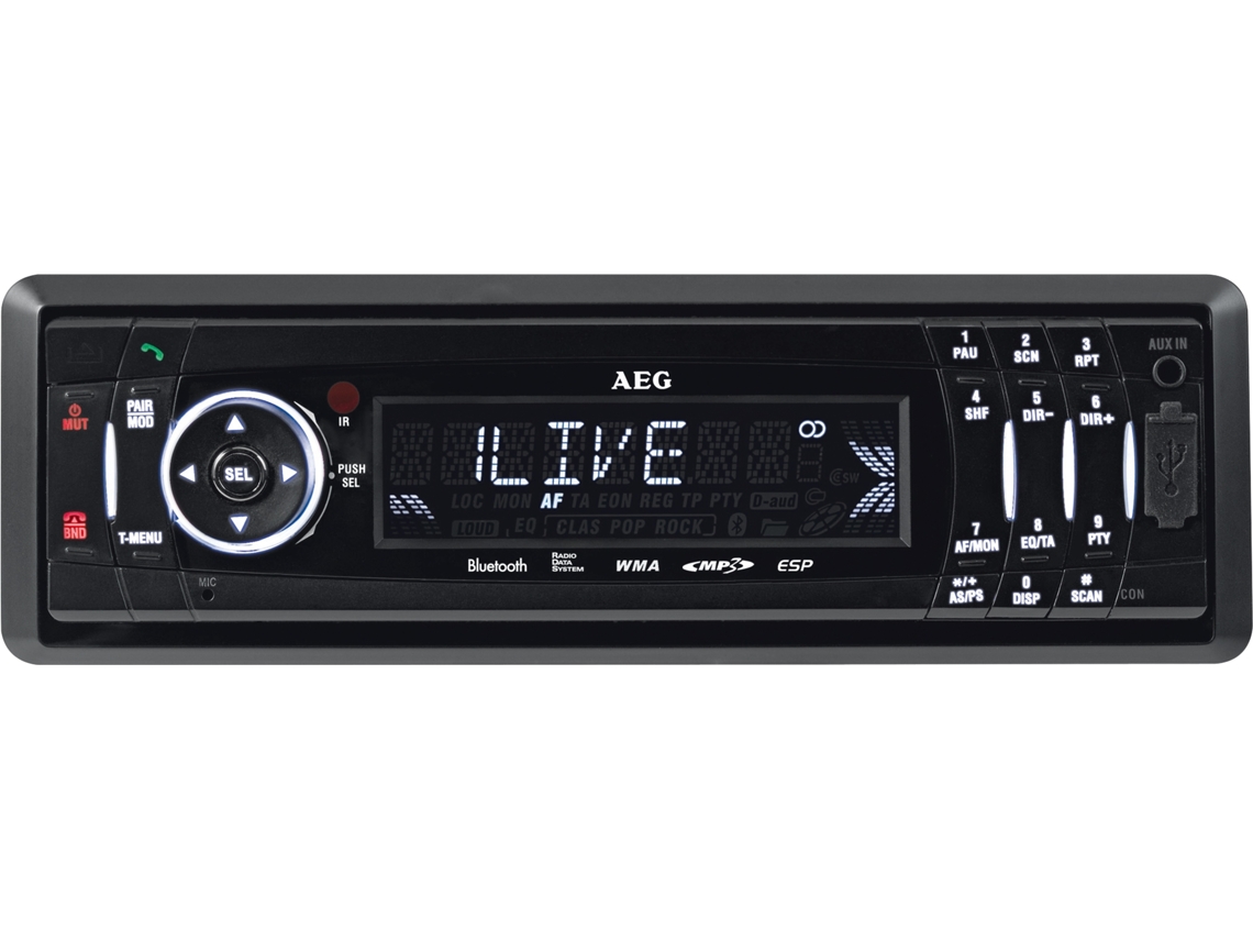 Autorrádio AEG AR 4021