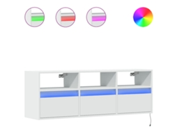 Móbile de parede com luzes LED branco MAISON EXCLUSIVE (130x31x45 cm)