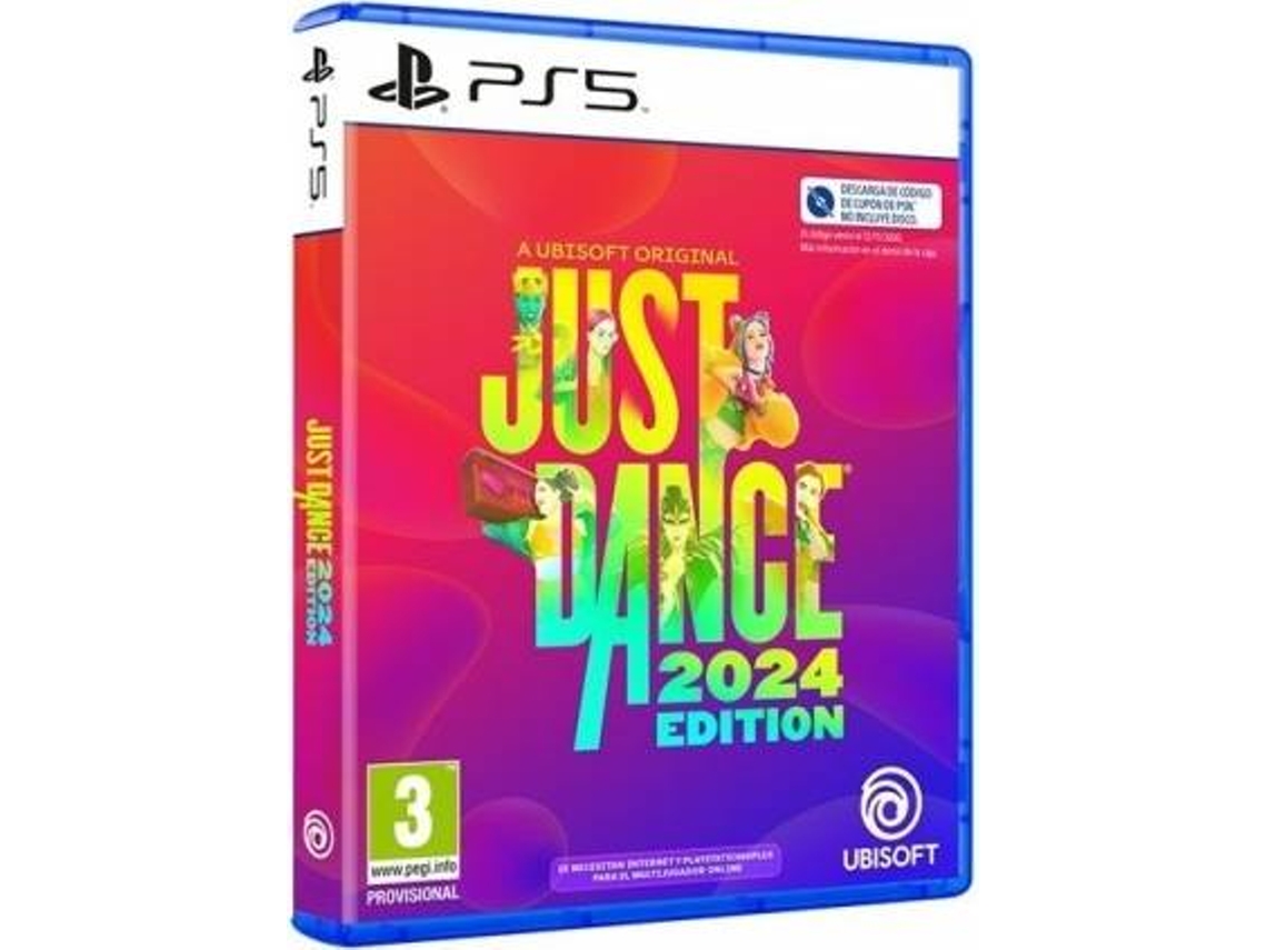 Jogo PS5 Just Dance 2024 (Código de Descarga na Caixa)