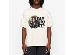 Rockinstone Breakfast Club Movie Eat My Shorts Solid Natural Adult T-shirt Size:xxl