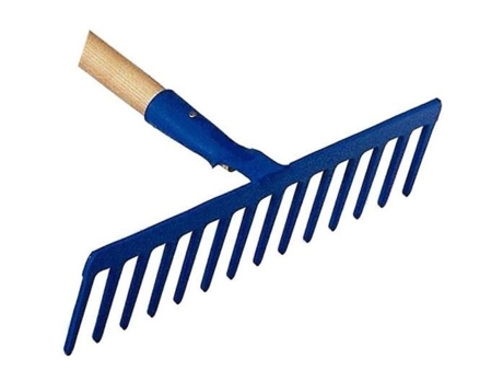 Ancinho para Concreto 16 Dentes Sem Cabo REVEX