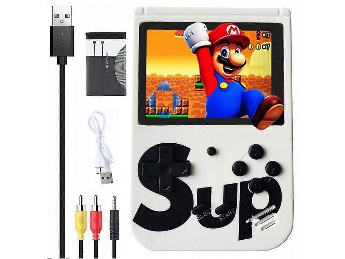 Console De Videogame Portátil Retrô Com 400 Jogos Clássicos Do Mario E Uma Tela De 3 Polegadas VONKELIOS