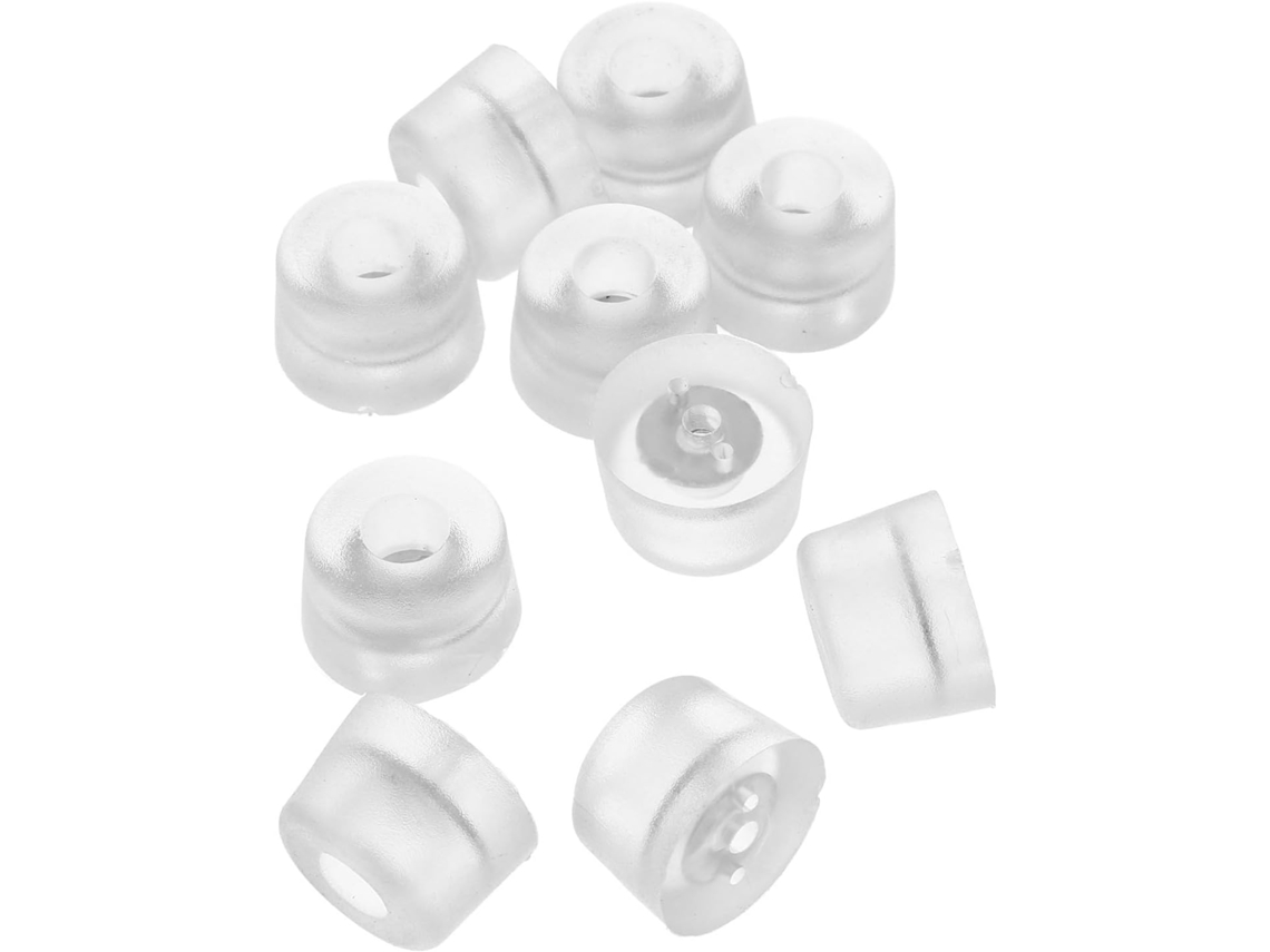 Childweet Conjunto De 10 Peças Almofadas Antiderrapantes Silicone Transparente Para Redução Da Fadiga, Proporcionando