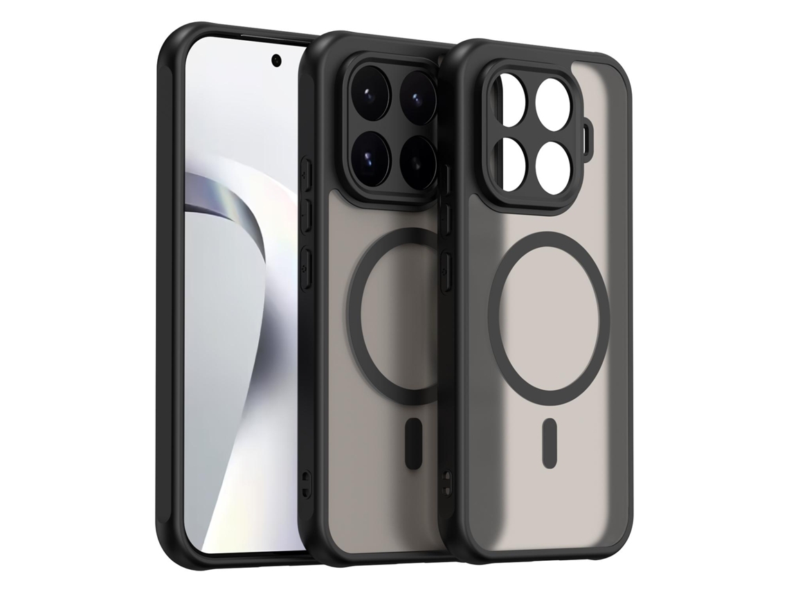 Capa Magsafe Para Xiaomi 17t 5g, Preta Gertiz