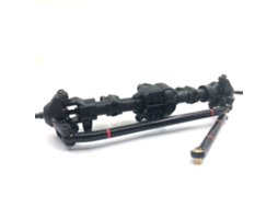 2 Peças de Eixo Reto Dianteiro e Traseiro para Rc Rock Crawler 1/10 Axial Scx10 90046 Ar44 MDUG