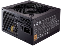 Fonte de Alimentação COOLER MASTER MWE 450W Bronze (Non-Modular - 80 Plus Bronze)