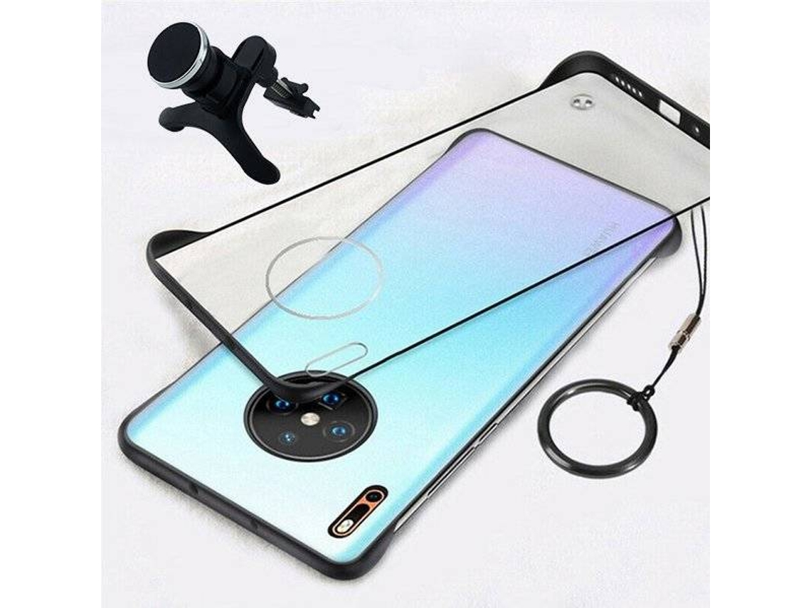 Capa + Suporte Huawei Mate 30 Invisible Bumper (Transparente)