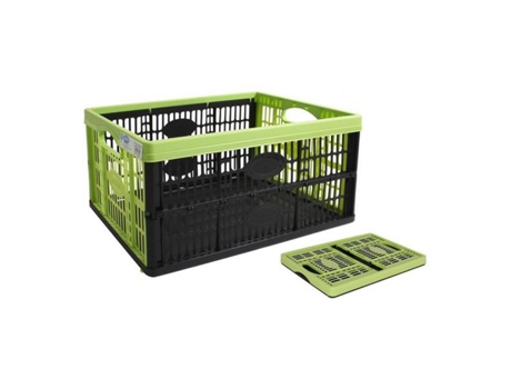 Caixa Multiusos  Voilà Dobrável Preto Verde (47,5 x 35 x 23,6 cm)