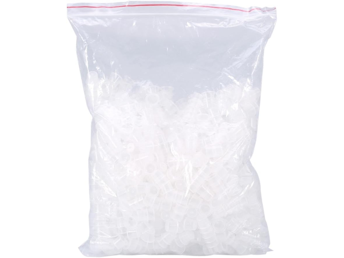 Pacote com 1000 Copos de Plástico para Tinta de Tatuagem, 13mm X 11, para Microblading e Pigmentos SFUSHOS