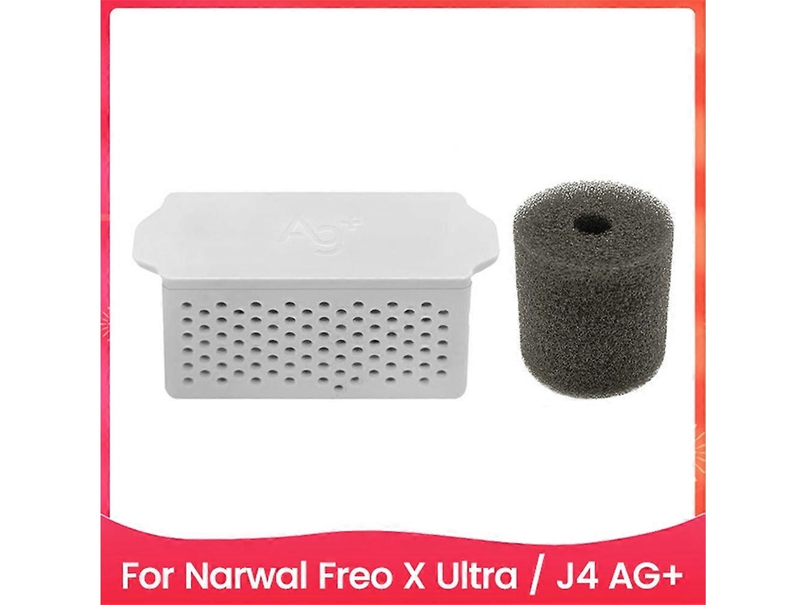 Para Aspirador De Pó Robô Narwal Freo X Ultra/j4 Com Módulo De Íons De Prata Para Esterilização Ag+, Filtro De Espuma E Reservatório De Água.