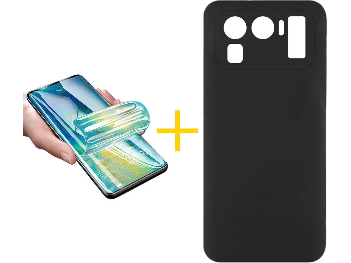 Capa + Película para Xiaomi MI 11 Ultra ACCETEL Preto