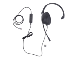 Fone de Ouvido USB-C Monaural com Microfone para Atendimento ao Cliente, PC, Laptop | S/MARCA