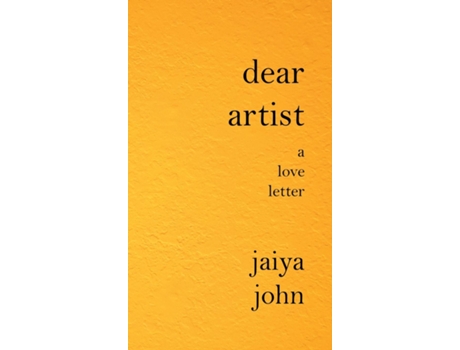 Livro Dear Artist de Jaiya John (Inglês)