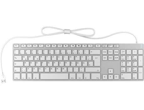 Teclado KEYSONIC KSK-8022U (Layout Alemão - Teclado Numérico)