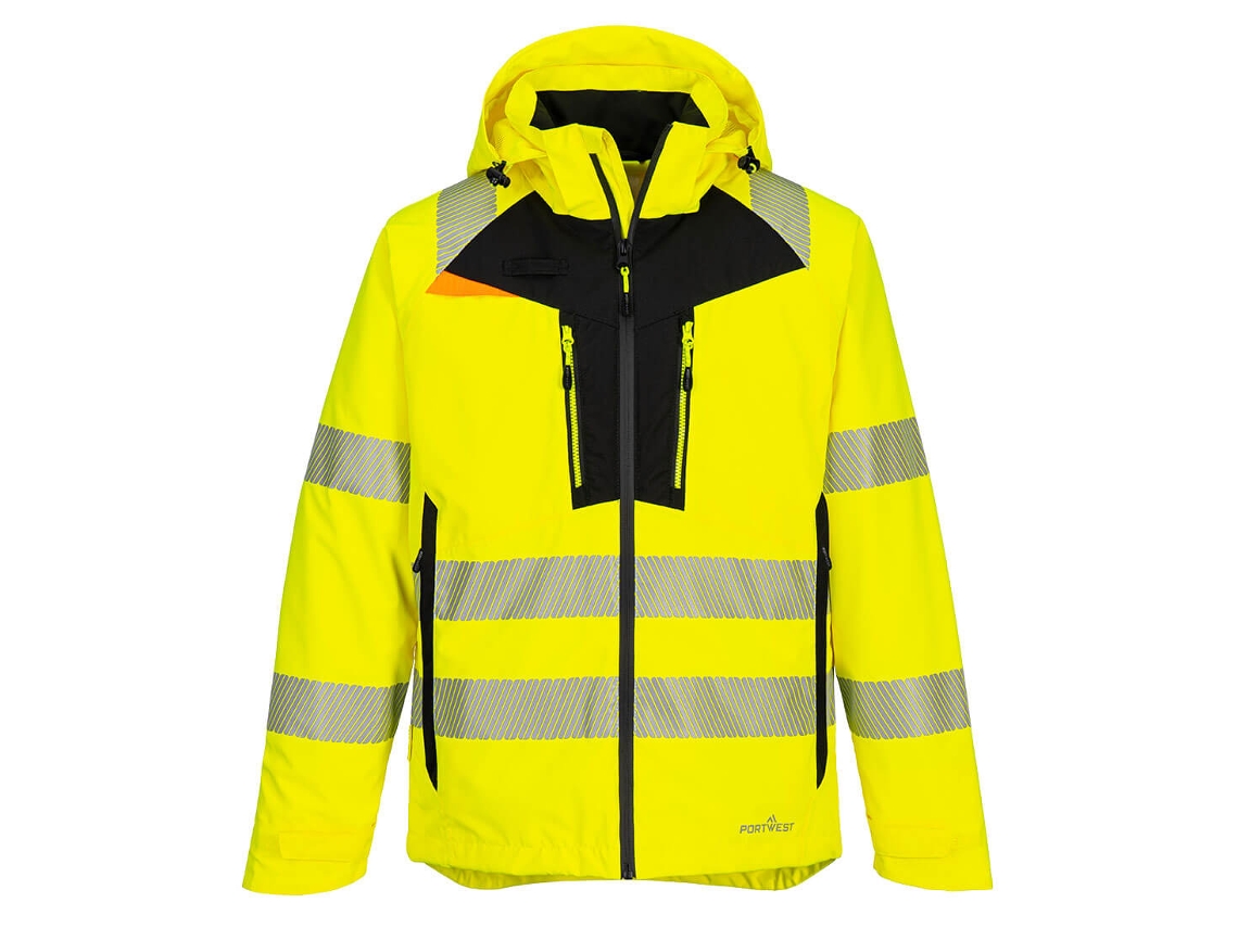 Jaqueta Dx4 Rain De Alta Visibilidade: Segurança E Estilo Amarelo / S