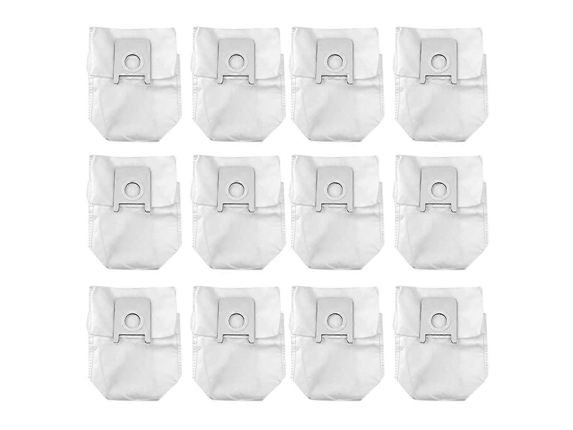 Conjunto De 12 Sacos Para Aspirador Pó Robô Eve Plus, Acessórios Reposição E Armazenamento Lixo. Tuotuo