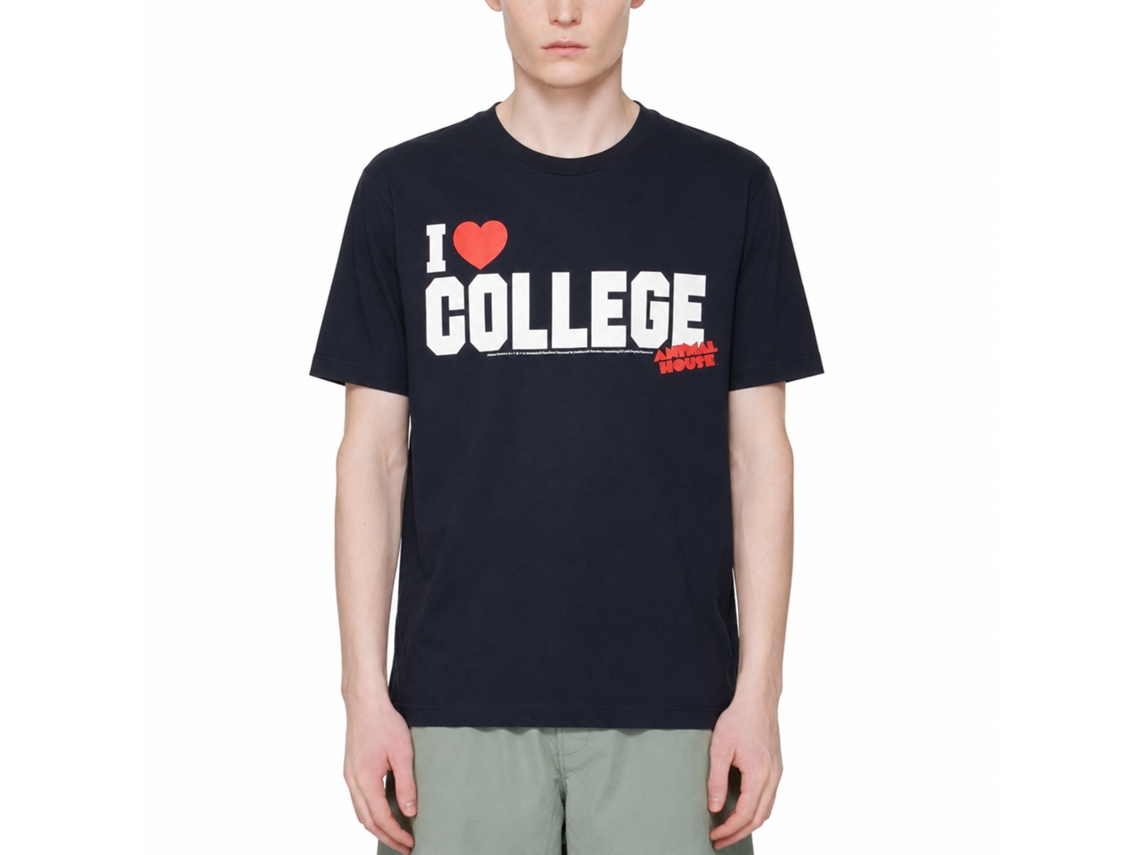 Rockinstone Animal House Movie Ilc Navy Adult T-shirt Size:s