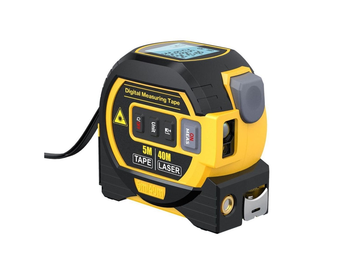 Telêmetro Laser Profissional 3 Em 1 Com Laser Cruzado, Distância De Até 40 M, 5 M Klb Slowmoose