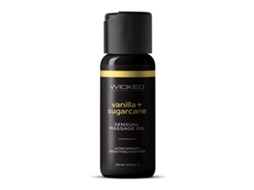 Óleo De Massagem Erótico Wicked Sensual Care Baunilha 120 Ml
