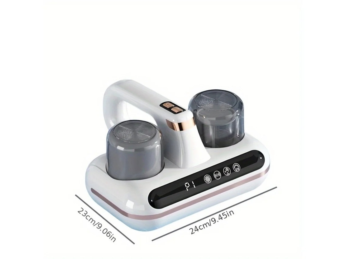 Aspirador de pó doméstico Yizhood para ácaros da cama, esterilizador UV, branco