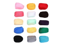 Lurelia Acessório Artesanato 50g 160m Multicolorido Para Tricô Crochê