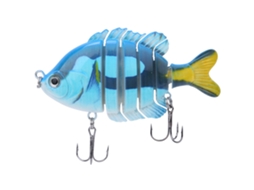 Isca Artificial Peixe Tilápia 8.5cm com Anzol Triplo