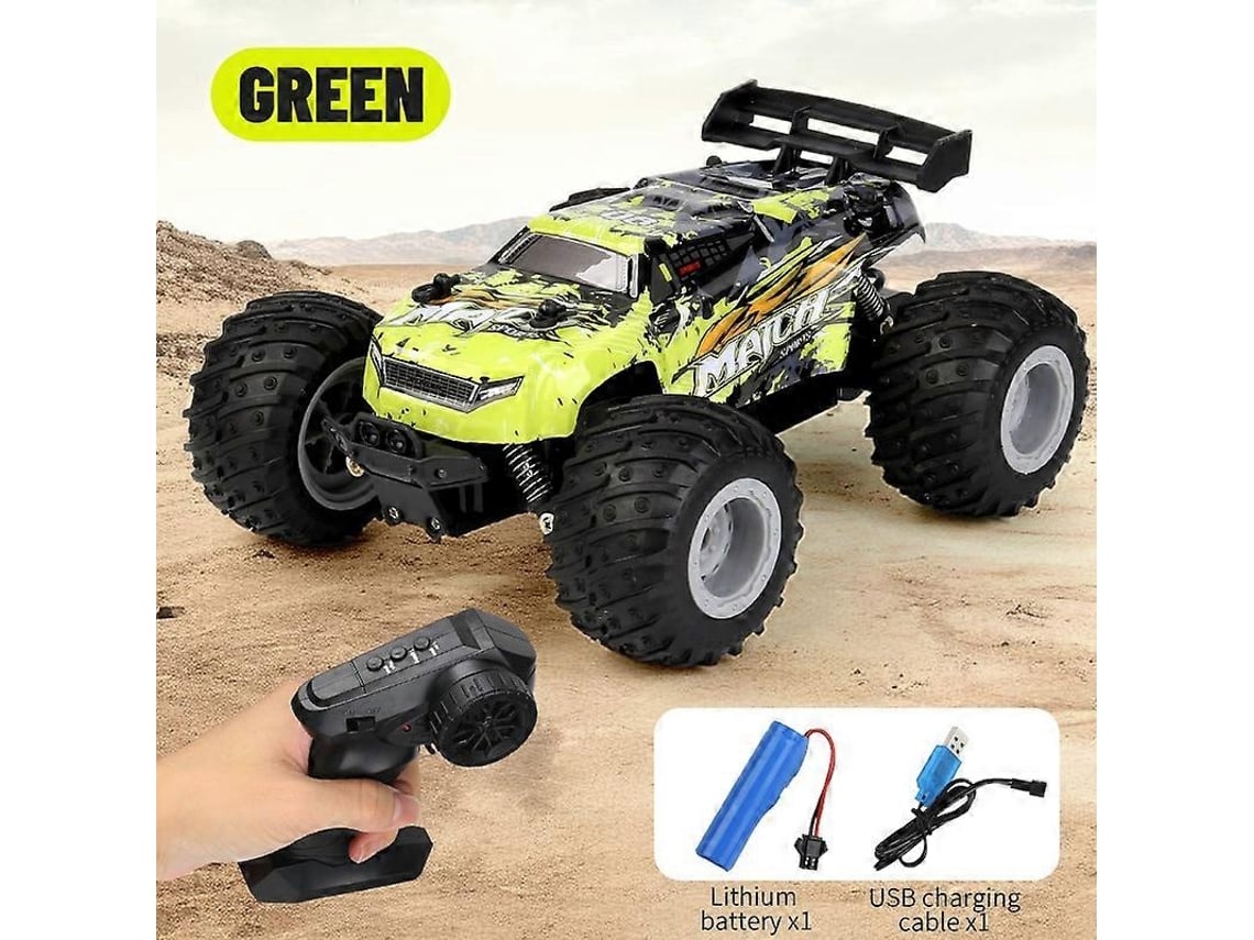 Carro Drift Rc De Alta Performance, Com Troca De Marchas E Função De Drifting, Para Manobrasmd504a-green