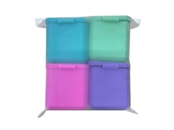 Recipientes De Molho De Silicone Com Tampa Resistente A Vazamentos Para Lanches E Atividades Ao Ar Livre - 4 Unidades