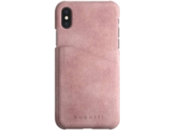 Capa iPhone X, XS BUGATTI Londra Suede Rosa