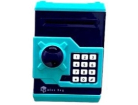 Livro Caja Fuerte Electronica Color Turquesa Y Violeta De Desconocido (espanhol)