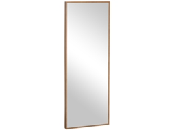 Espelho Corpo Inteiro 125x45cm Madeira Natural Guarda roupa VELTRIX