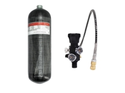 Cilindro De Fibra De Carbono Tuxing, Volume De 6,8l, Pressão De 300 Bar,6.8l Com Válvula B Oem