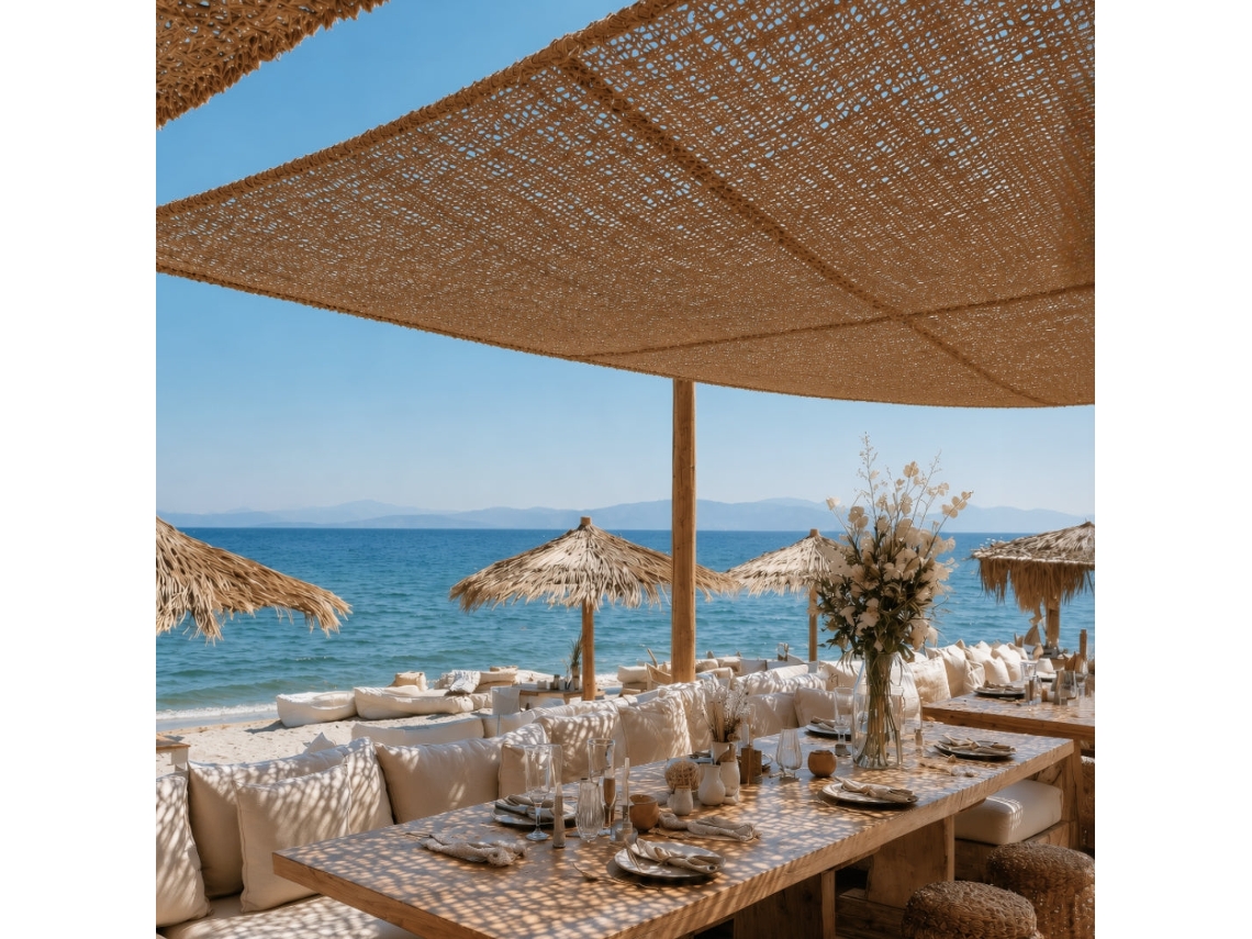 Kit de Vela Sunnet Shade 4x2 M Marrom NORTENE