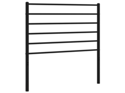 Headboard, Headboards Vidaxl Preto Aço (107 Cm)