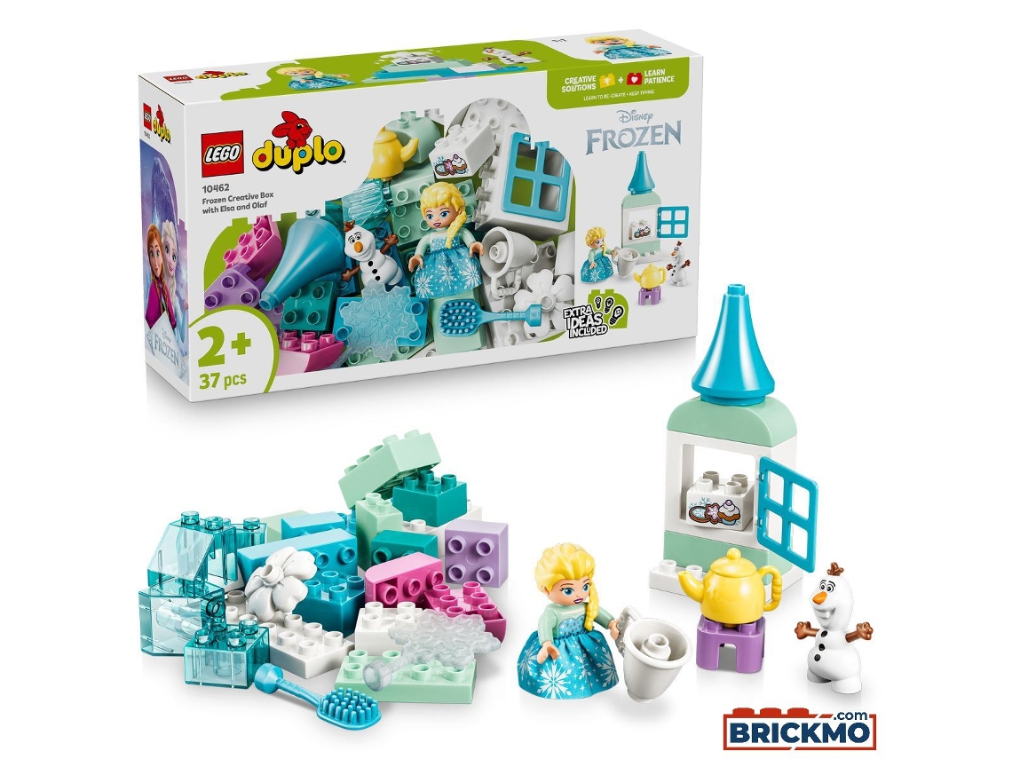 Lego Duplo Disney 10462 Caixa Criativa De Frozen Com Elsa E Olaf 10462