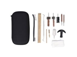 Kit de Limpeza de Canhão 15pcs com Bolsa, Escova e Vara | S/MARCA