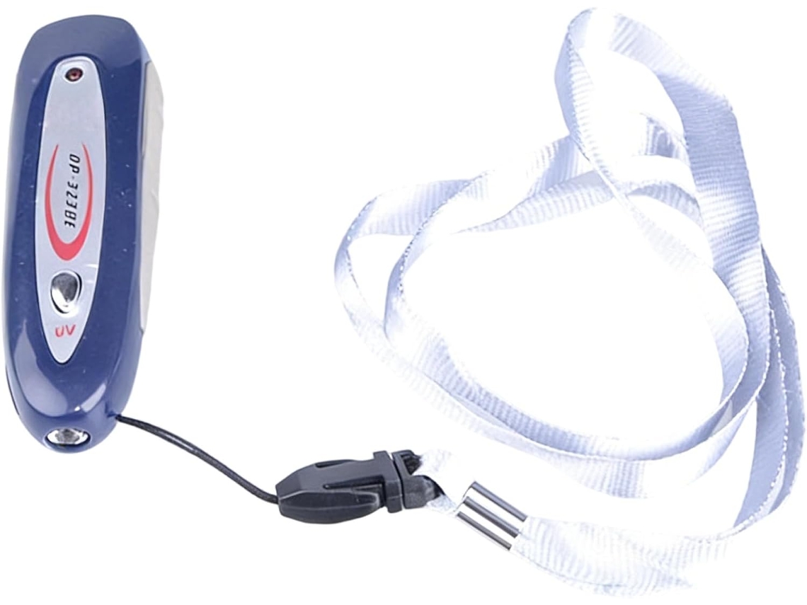 Detector portátil de notas falsas Mini 2em 1 de 3, 3 polegadas com luz solar e acessórios potentes, detector compacto de