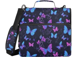 Massa grande de 3 unidades com estampa floral, 3,8 cm de diâmetro, com altura, ideal para escola e mesa.
