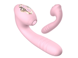 Vibrador Telescpico De Vibrao De Suco Para Mulheres (rosa)