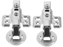 Conjunto De 2 Dobradiças Com Amortecimento Hidráulico Para Portas