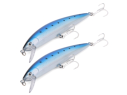 Isca Artificial Minnow Sinking 2pcs 1