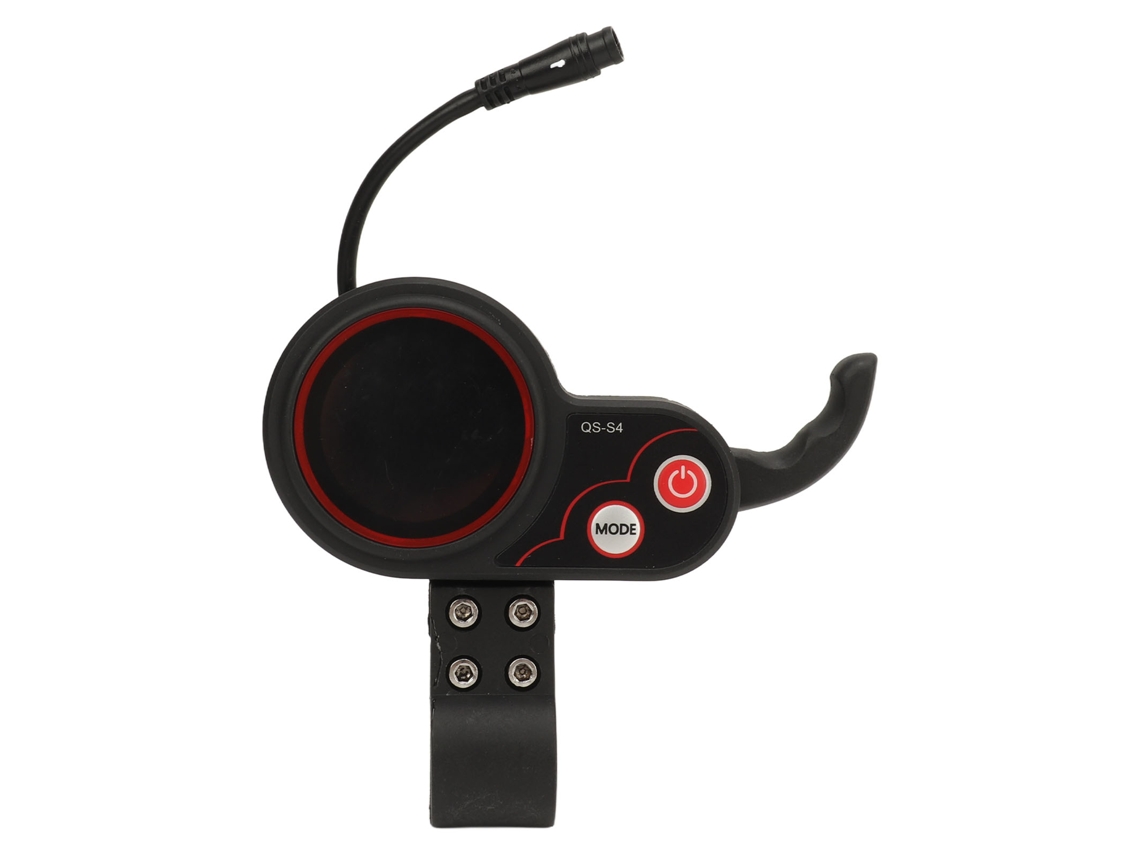 Painel de Display Mali para scooter elétrico, à prova d'água, com conector de 6 pinos e USB