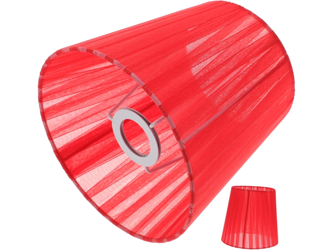Conjunto De 2 Difusores De Tecido Translúcido Para Luminárias Decorativas, Criando Um Efeito De Luz Natural.