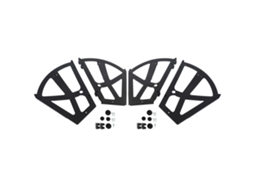 4pcs/set Mofo Hinge de Armário de Sapatos Flip Plate Rack Acessório de Mobília Abs Resistente | S/MARCA