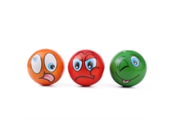 12pcs Bola De Rosto Engraçado Allinless