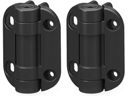 Conjunto De 2 Dobradiças Nylon Ajustáveis Para Portas, Com Mecanismo De Fechamento Automático, Dobradiças De