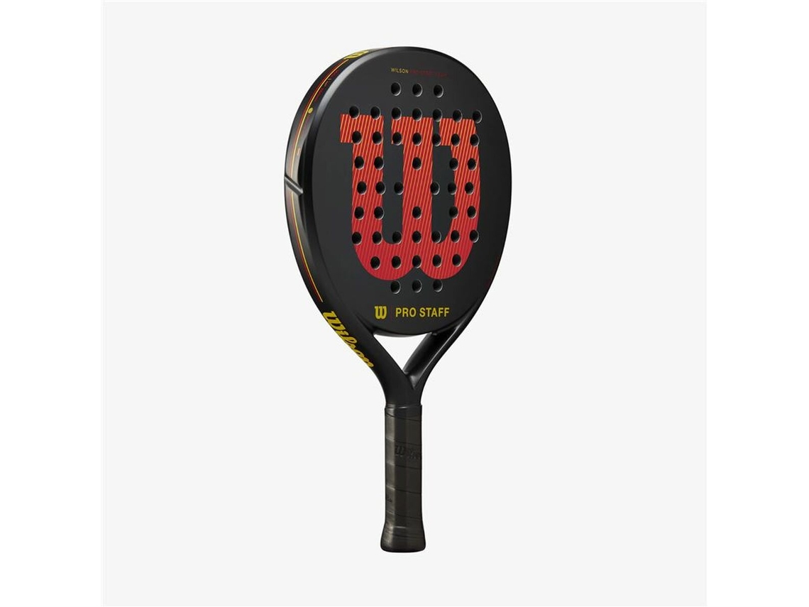 Racchetta Da Padel Wilson Pro Staff V2 Team - Unisex Adulti - Nero/Rosso/Giallo - Foto 3