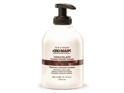 INEBRYA Professional Ice Cream Kromask Cioccolato máscara cabelo ruivo 300ml Chocolate
