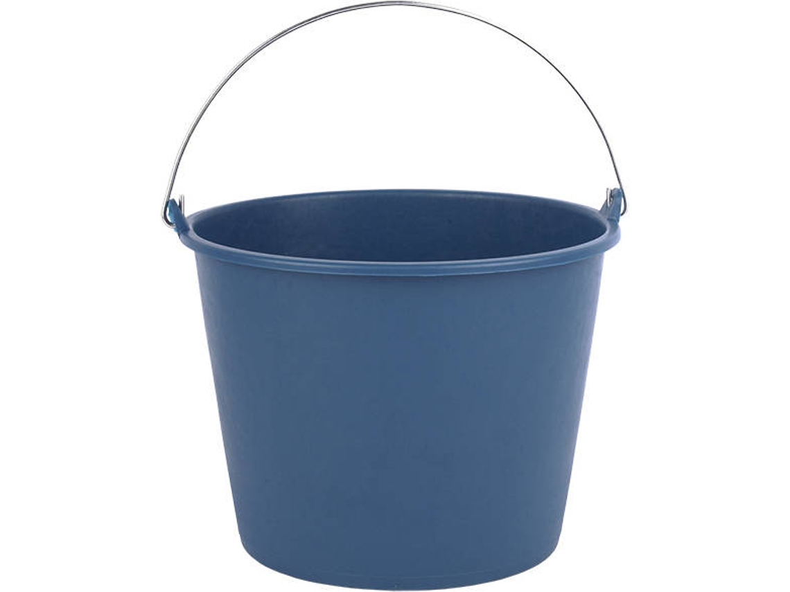 Cubo Plastic Asa Metal 16L