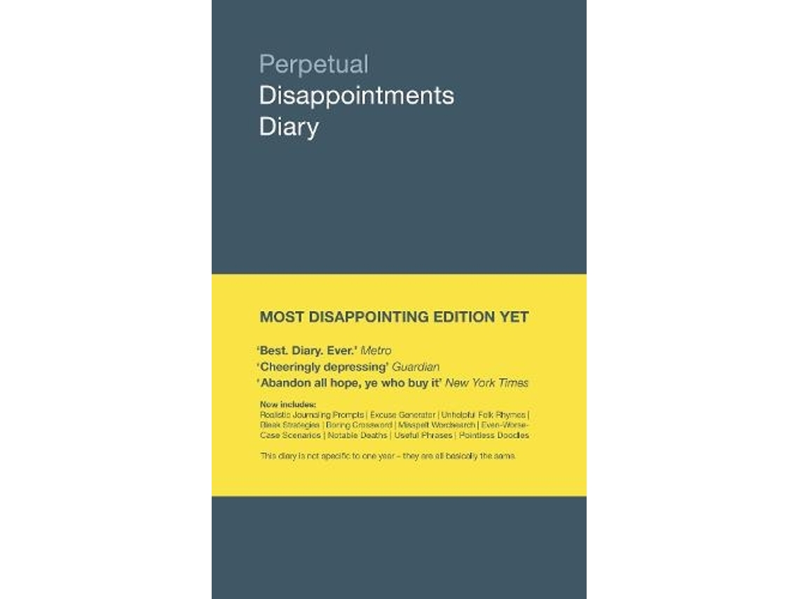 Livro Perpetual Disappointments Diary de Nick Asbury (Inglês)